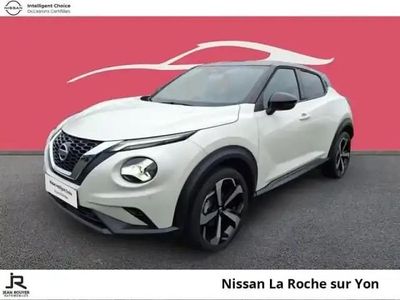 Blanc lunaire spéciale Occasion 2022 Nissan Juke Tekna SUV | 19 990 € (Prix juste)