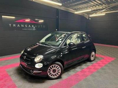 Occasion Fiat 500C Lounge 69 ch (50 kW) 2019 Noir Cabriolet