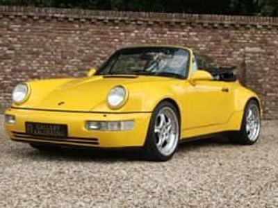 Jaune Occasion 1993 Porsche 911 Carrera Cabriolet Cabriolet | 159 500 €