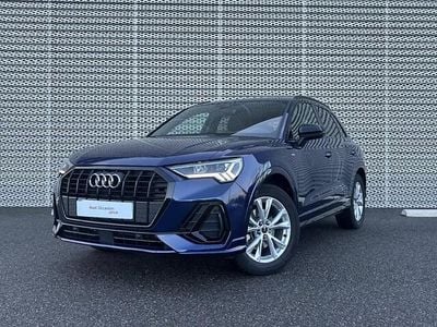 Bleu navarre métallisé Occasion 2025 Audi Q3 S-line plus SUV | 43 990 € (Prix juste)