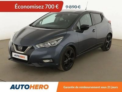 Gris Occasion 2017 Nissan Micra Tekna Citadine | 9 190 € (Bon prix)