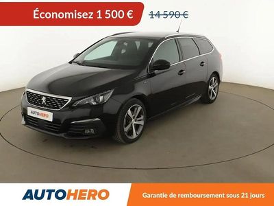 Noir Occasion 2020 Peugeot 308 SW GT Break | 13 090 € (Prix juste)