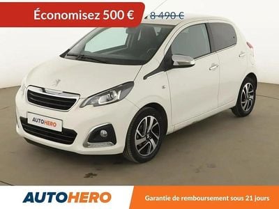 Blanc Occasion 2014 Peugeot 108 Allure Citadine | 7 990 € (Prix juste)