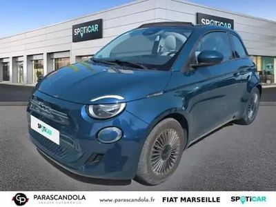 Ocean green métal Occasion 2021 Fiat 500C Cabriolet | 15 990 €