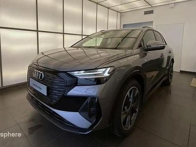Gris typhon métallisé Occasion 2025 Audi Q4 e-tron S-Line SUV | 52 999 € (Prix cher)