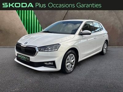 Blanc cristal spéciale Occasion 2022 Skoda Fabia Ambition Berline | 14 900 € (Bon prix)