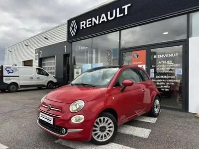 Rouge Occasion 2019 Fiat 500 Lounge Berline | 9 990 € (Prix juste)
