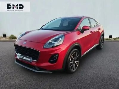 Occasion Ford Puma Titanium 2023 Rouge fantastic métallisée premium SUV