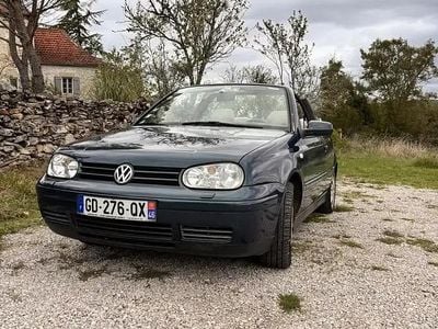 Vert Occasion 2001 VW Golf Cabriolet Cabriolet | 1 750 €