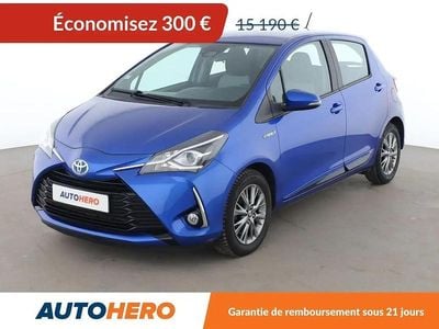 Bleu Occasion 2017 Toyota Yaris Hybrid Citadine | 14 890 € (Super prix)