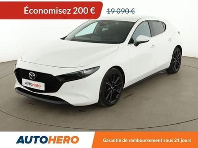 Occasion Mazda 3 Sports-Line 179 ch (131 kW) 2020 Blanc Berline