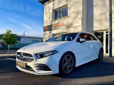 Blanc Occasion 2020 Mercedes A180 AMG line Berline | 22 490 € (Prix juste)