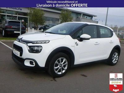 Blanc Occasion 2023 Citroën C3 PureTech Berline | 11 900 € (Prix juste)