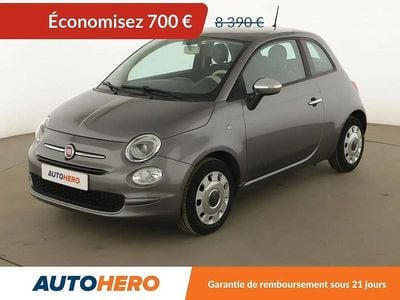 Gris Occasion 2016 Fiat 500 Pop Star Citadine | 7 690 € (Bon prix)