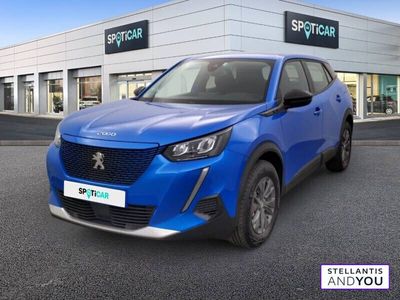 Bleu Occasion 2022 Peugeot e-2008 Active SUV | 16 488 € (Prix juste)