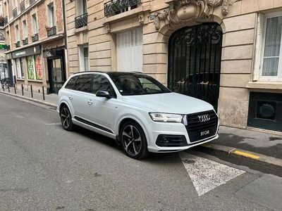 Blanc Occasion 2017 Audi Q7 S-Line SUV | 41 990 €