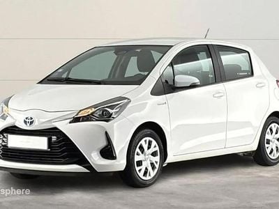 Blanc Occasion 2018 Toyota Yaris Hybrid Berline | 15 499 € (Prix juste)