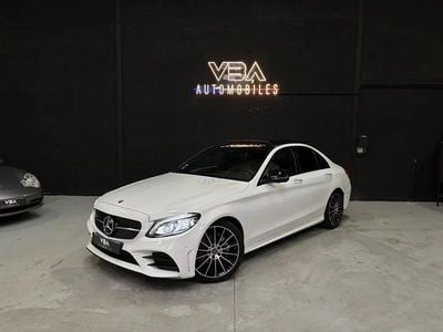 Blanc Occasion 2021 Mercedes C200 AMG line Berline | 27 990 € (Prix juste)