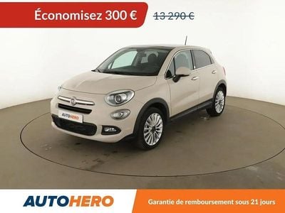 Beige Occasion 2015 Fiat 500X Lounge SUV | 12 990 € (Prix juste)