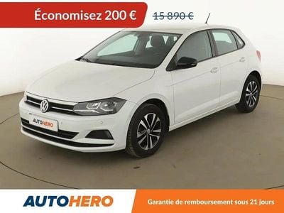 Blanc Occasion 2019 VW Polo IQ Drive Citadine | 15 690 € (Prix juste)