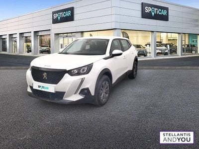 Blanc Occasion 2021 Peugeot 2008 Business-Line SUV | 14 189 € (Prix juste)
