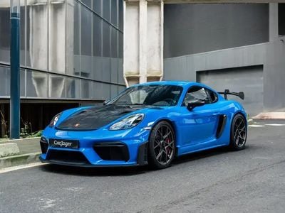 Bleu Occasion 2022 Porsche 718 Cayman GT4 Coupé | 190 718 € (Prix cher)