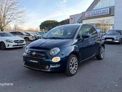 Bleu Occasion 2020 Fiat 500 Star Berline | 9 990 € (Prix juste)