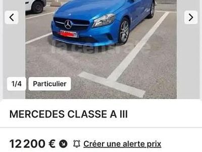 Occasion Mercedes A180 109 ch (80 kW) 2016 Berline