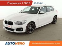 Occasion BMW 116 M Sport 116 ch (85 kW) 2018 Blanc Citadine