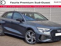 Occasion Audi A3 S-Line 116 ch (85 kW) 2022 Gris daytona nacré