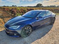 Occasion Tesla Model S Long Range AWD 416 kW (566 ch) 2019 Bleu Citadine