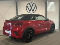 Occasion VW T-Roc Cabriolet R-line 2025 Rouge roi métallisée, capote noire Cabriolet