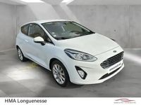 Occasion Ford Fiesta Titanium 2018 Blanc glacier Berline