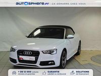 Occasion Audi A5 Cabriolet S-Line 228 ch (167 kW) 2015 Blanc Cabriolet