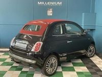 Occasion Fiat 500C Lounge 69 ch (50 kW) 2015 Noir Cabriolet