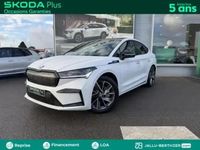 Occasion Skoda Enyaq iV SportLine 210 kW (286 ch) 2025 Blanc lune métallisée SUV