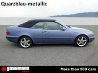 Occasion Mercedes CLK320 218 ch (160 kW) 1998 Bleu Cabriolet