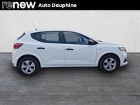 Occasion Dacia Sandero Essentiel 2022 Blanc Citadine