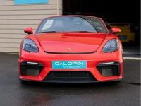 Occasion Porsche 718 Spyder 421 ch (309 kW) 2020 Rouge Cabriolet