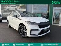 Occasion Skoda Enyaq iV SportLine 210 kW (286 ch) 2025 Blanc lune métallisée SUV