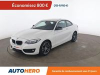 Occasion BMW 218 Sport Line 150 ch (110 kW) 2018 Blanc Coupé
