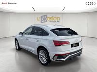 Occasion Audi Q5 Sportback S-Line 265 ch (194 kW) 2022 Blanc glacier métallisé SUV