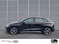Occasion Audi A3 S-Line 150 ch (110 kW) 2021 Noir mythic métallisé Berline