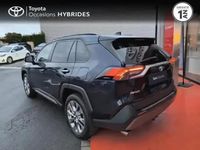 Occasion Toyota RAV4 Hybrid Lounge 218 ch (160 kW) 2021 Bleu de prusse métallisé SUV
