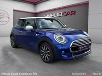 Occasion Mini Cooper Hatch 136 ch (100 kW) 2019 Bleu Citadine