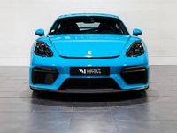 Occasion Porsche 718 Cayman GT4 Chrono 421 ch (309 kW) 2019 Bleu Coupé