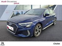 Occasion Audi A3 S-Line 150 ch (110 kW) 2022 Bleu navarre métallisé Berline