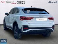 Occasion Audi Q3 Sportback S-Line 150 ch (110 kW) 2019 Blanc glacier métallisé SUV