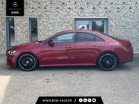Occasion Mercedes CLA200 AMG line 2022 Rouge foncé Coupé