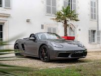 Occasion Porsche 718 Boxster 349 ch (256 kW) 2018 Gris Cabriolet